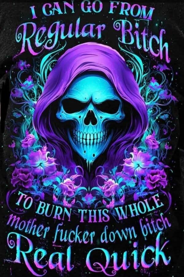 I can go from Regular Bitch to burn this whole motherfucker down bitch Real Quick