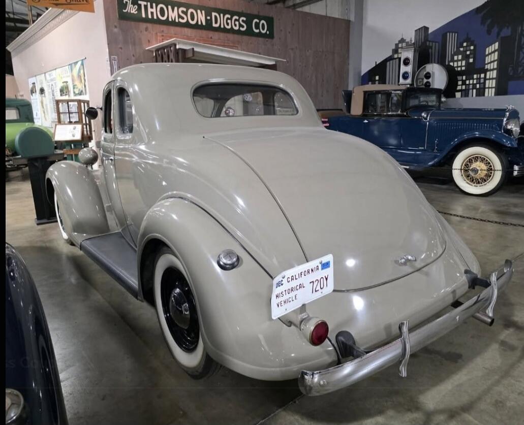 The THOMSON-DIGGS CO. DEC CALIFORNIA HISTORICAL VEHICLE 720Y