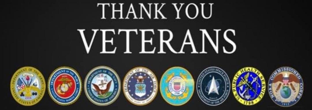 THANK YOU VETERANS