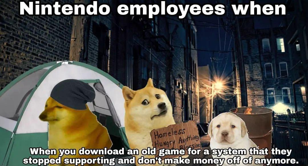 Nintendo employees when ERSSENID WL Y L EEY G G E L LG