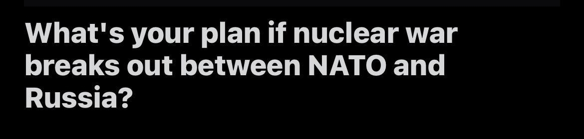 rAskReddit uFormalAd4125 8h 181 7 2 AL ELER T ED T T EETVET breaks out between NATO and Russia Dazacdy D 194k 1 share