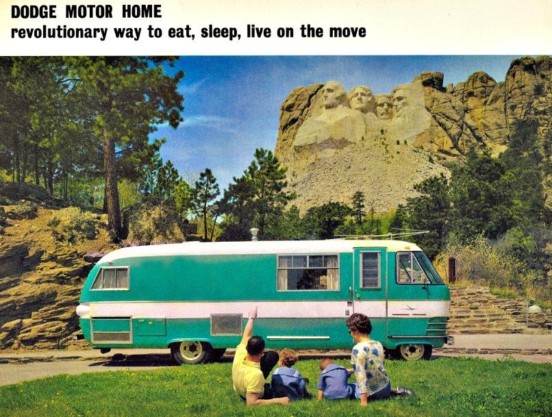 DODGE MOTOR HOME revolutionary way to eat sleep live on the move