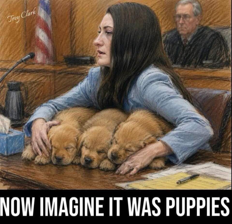 Trey Clark NOW IMAGINE IT WAS PUPPIES