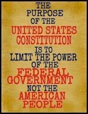 THE PURPOSE OF THE UNITED STATES CONSTITUTION LIMITTHEPOWER PEOPLE