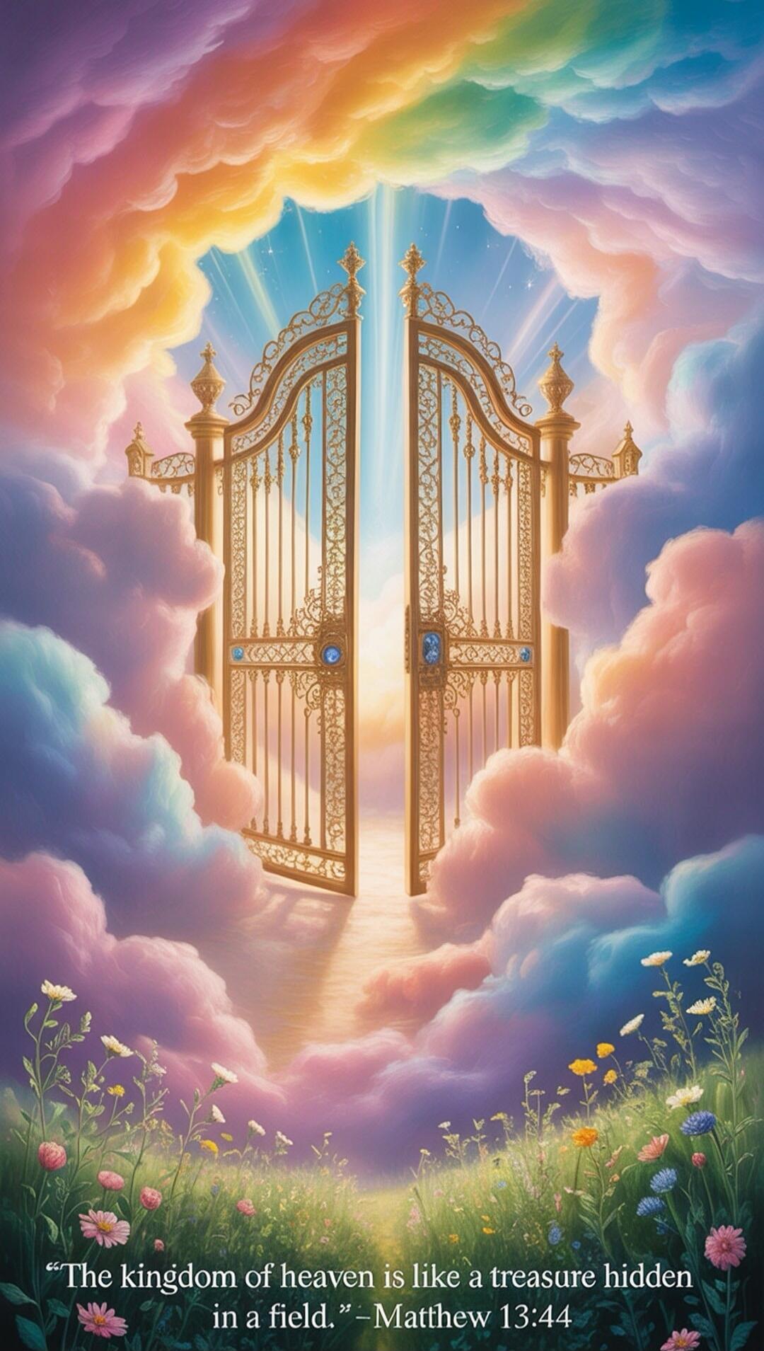“The kingdom of heaven is like a treasure hidden in a field.” – Matthew 13:44
