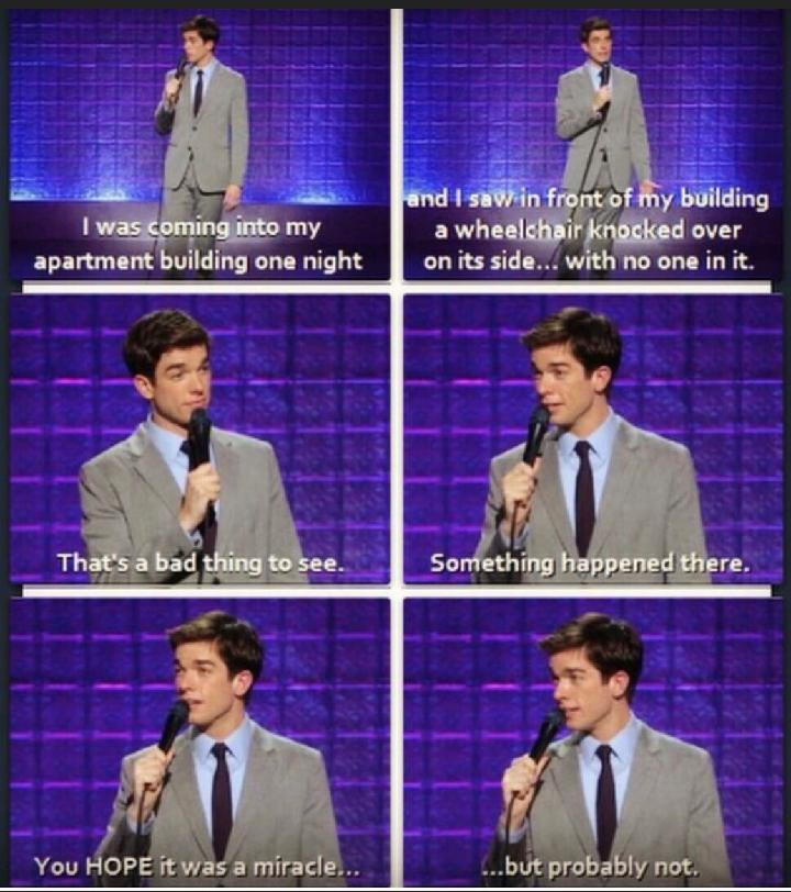 apartment building one night