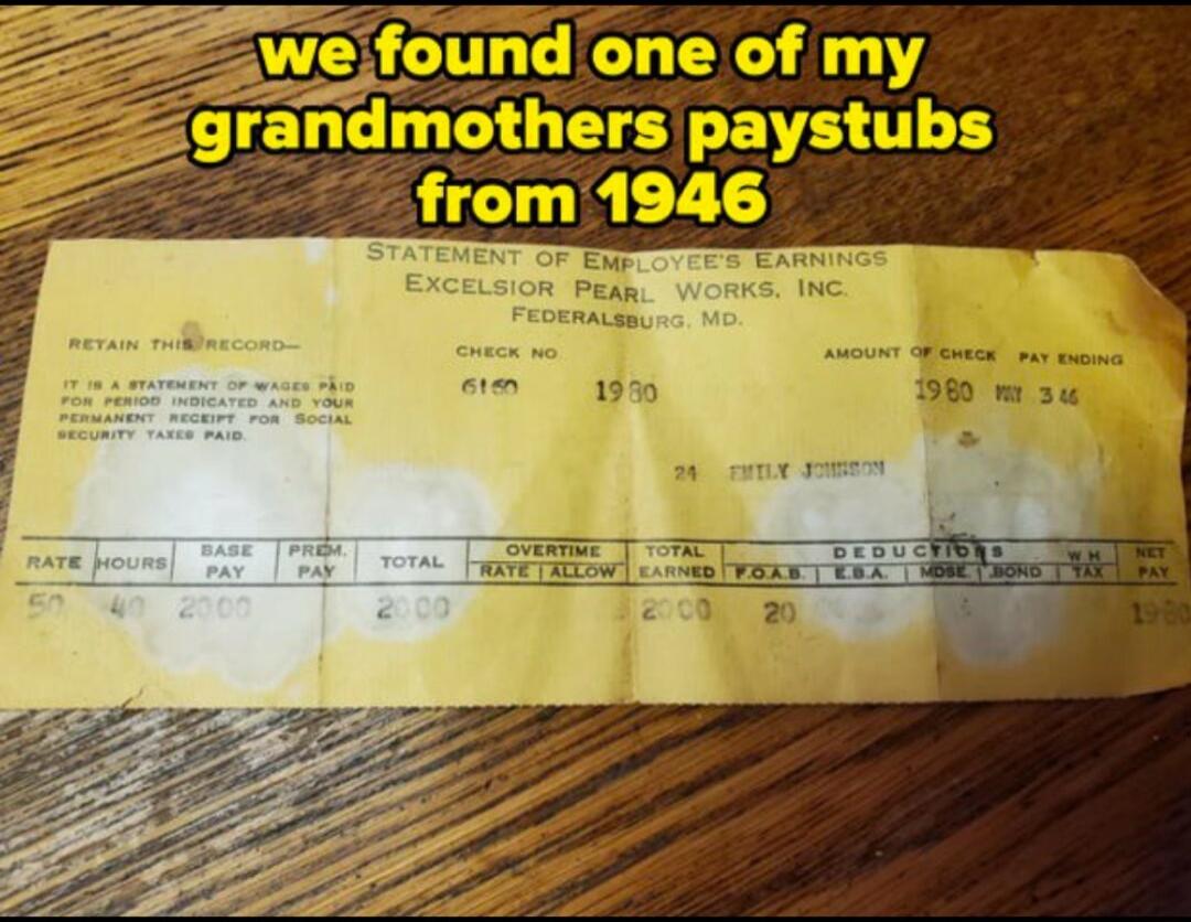 We found one of my andmothers CEVAL Z from 1946