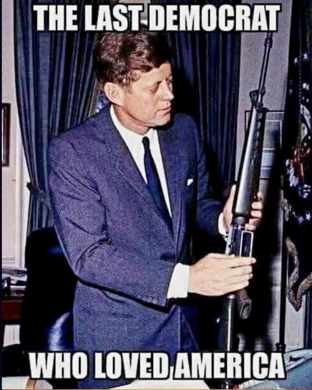 THE LAST DEMOCRAT WHO LOVED AMERICA