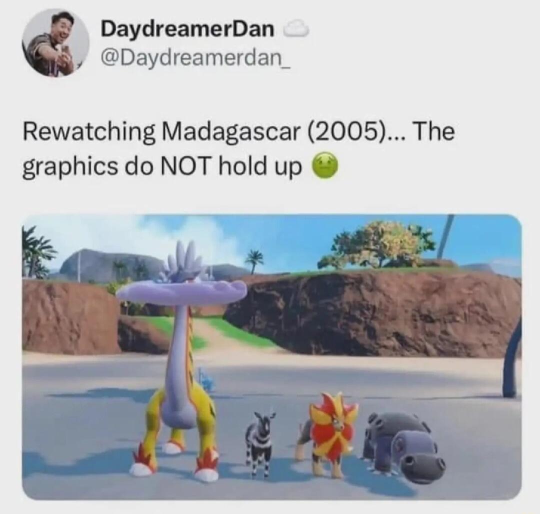 DaydreamerDan Daydreamerdan_ Rewatching Madagascar 2005 The graphics do NOT hold up
