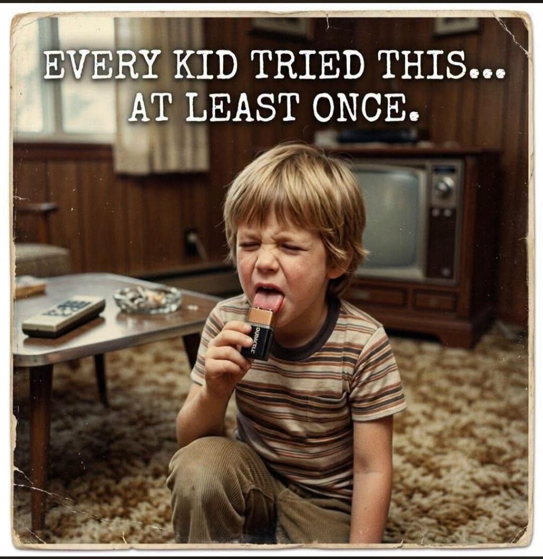 EVERY KID TRIED THIS... AT LEAST ONCE.