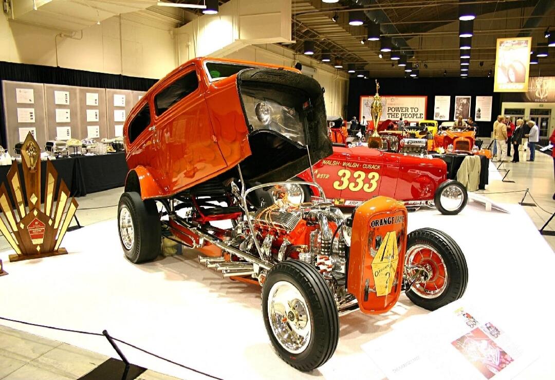 WALSH - WALSH - CUSACK BSTP 333 XRP ORANGE CRATE OFFICIAL? POWER TO THE PEOPLE GRAND NATIONAL ROADSTER SHOW