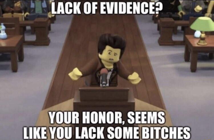 LACKOFEVIDENCE X LIKEYOU LACK SOMEBITCHES