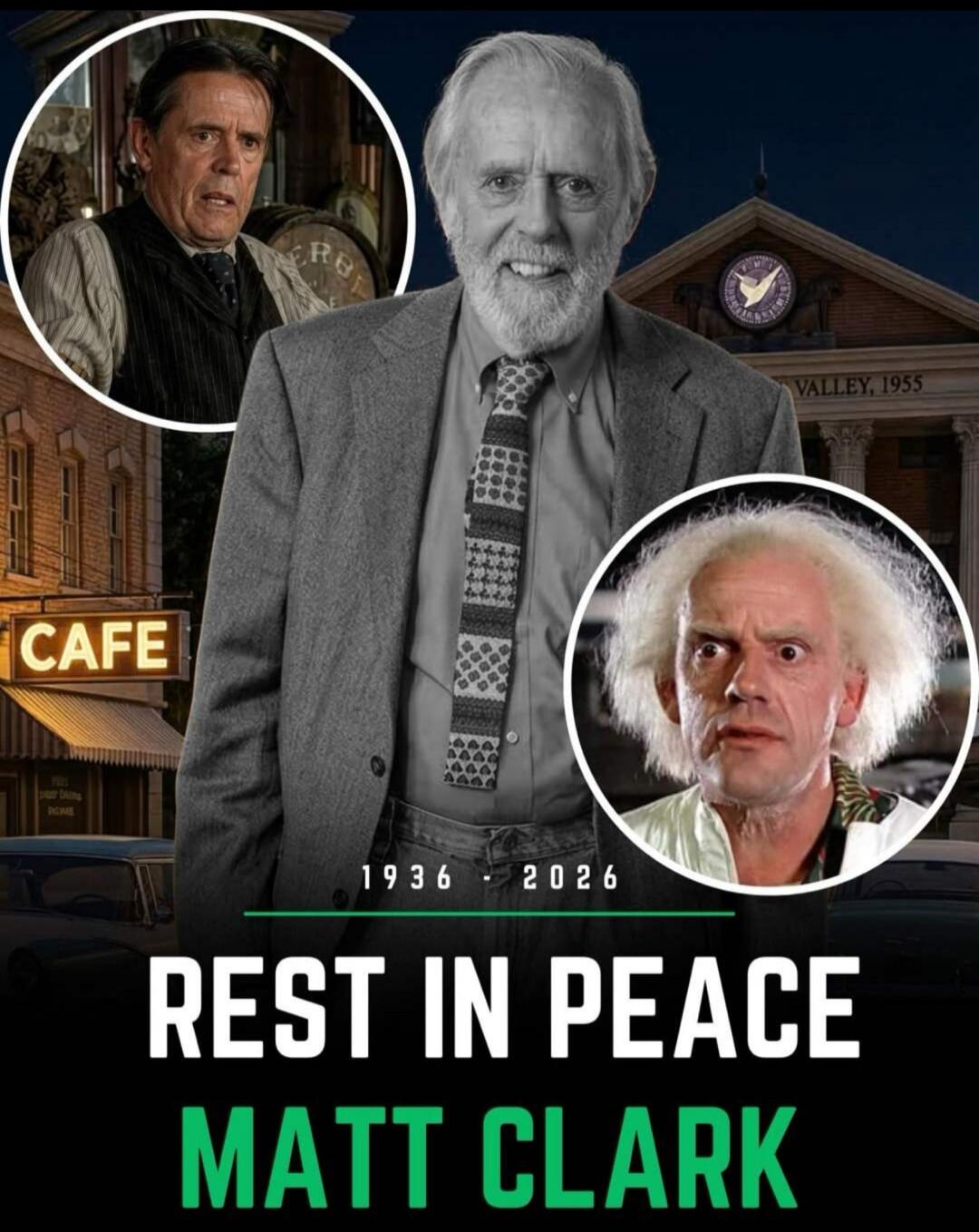 CAFE VALLEY, 1955 1936 - 2026 REST IN PEACE MATT CLARK