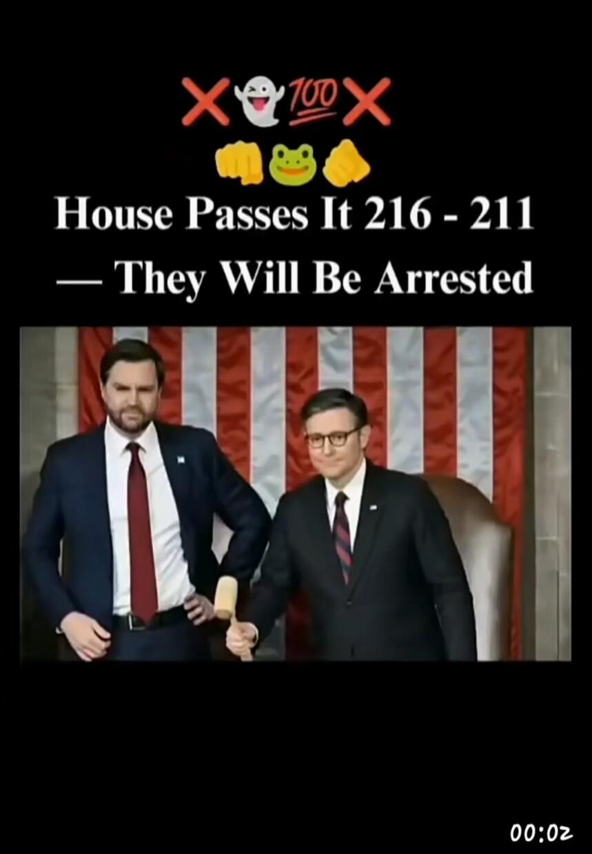 X Ghost 100 points X Fist Frog Fist House Passes It 216 - 211 — They Will Be Arrested