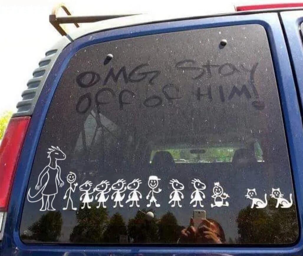 OMG, STAY OFF OF HIM!