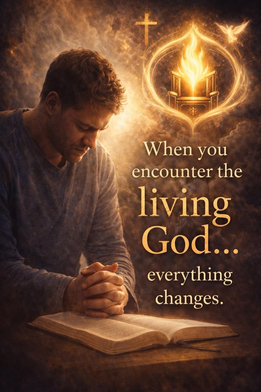 When you encounter the living God... everything changes.