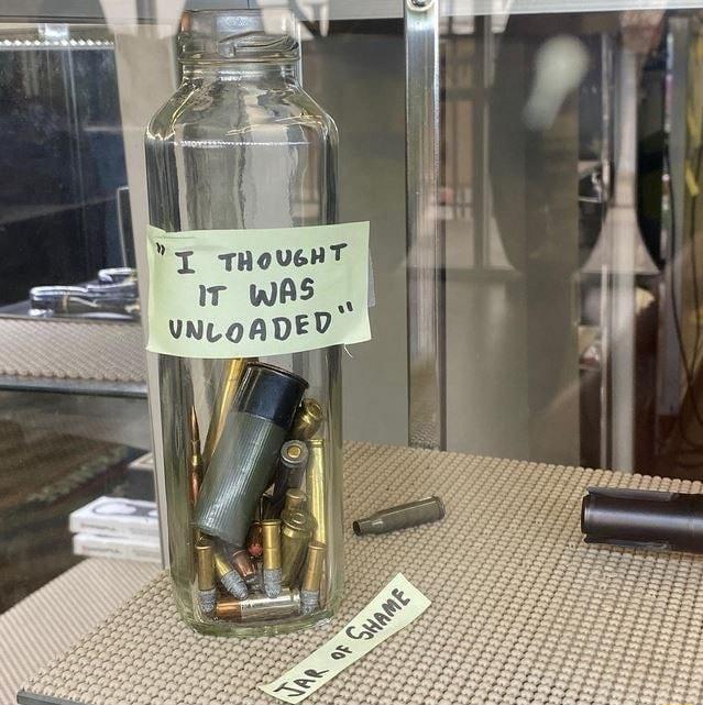 T THOVGHT IT WAS UNLOADED