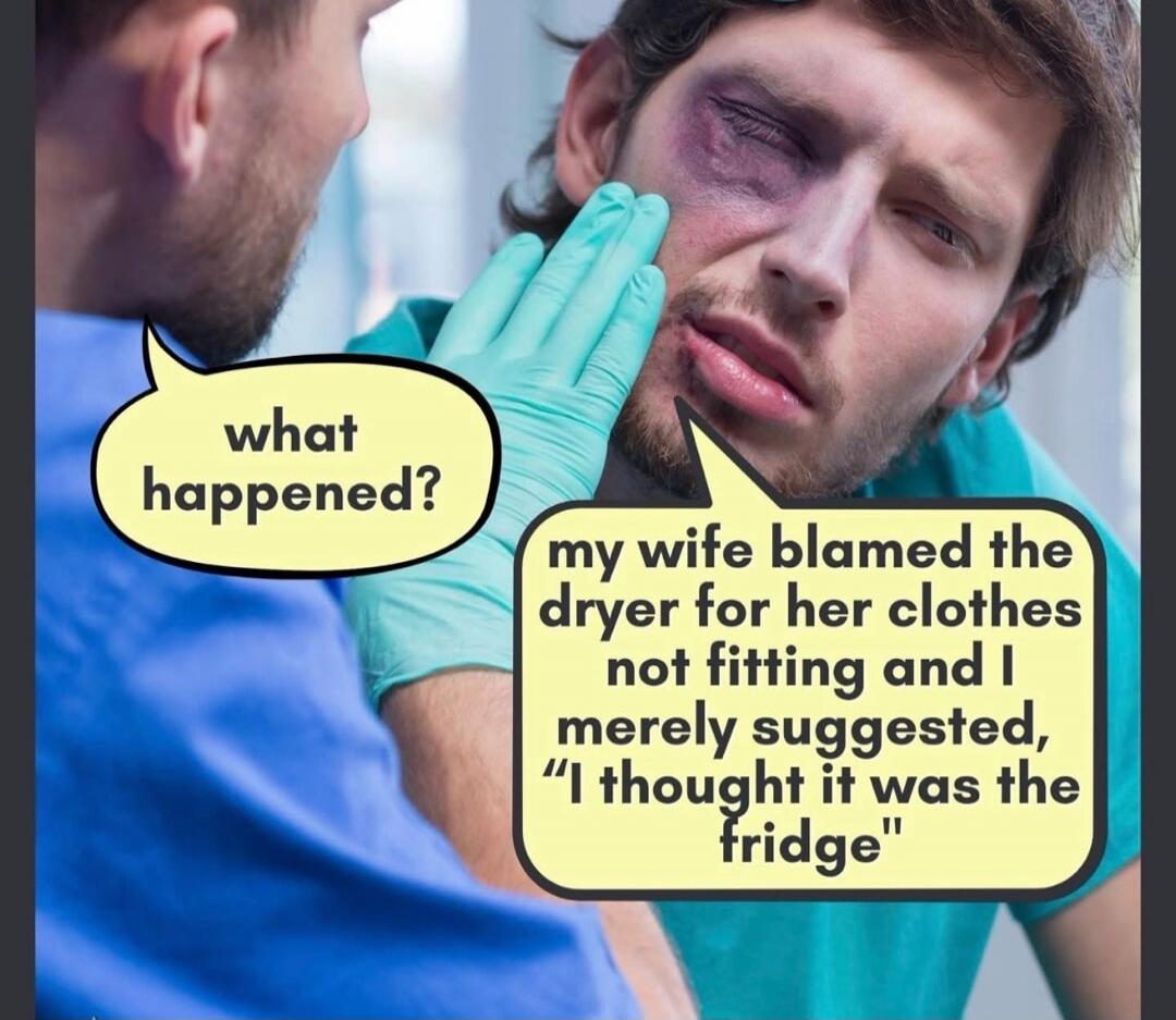 what happened? my wife blamed the dryer for her clothes not fitting and I merely suggested, 