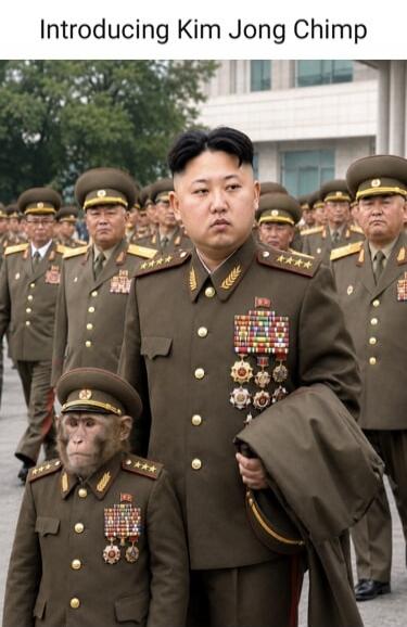 Introducing Kim Jong Chimp