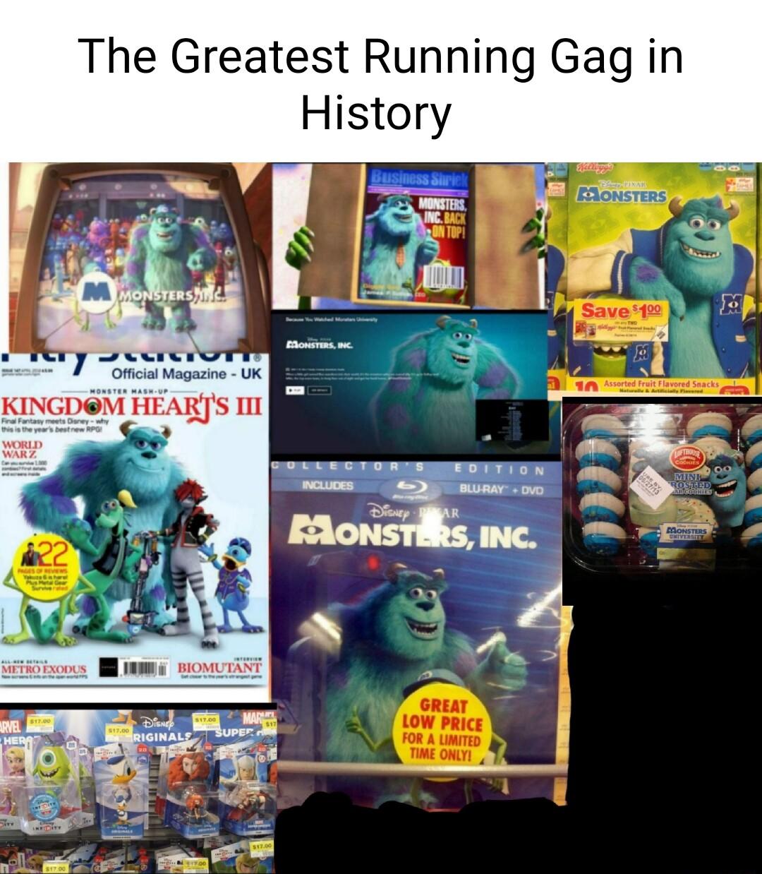 The Greatest Running Gag in History