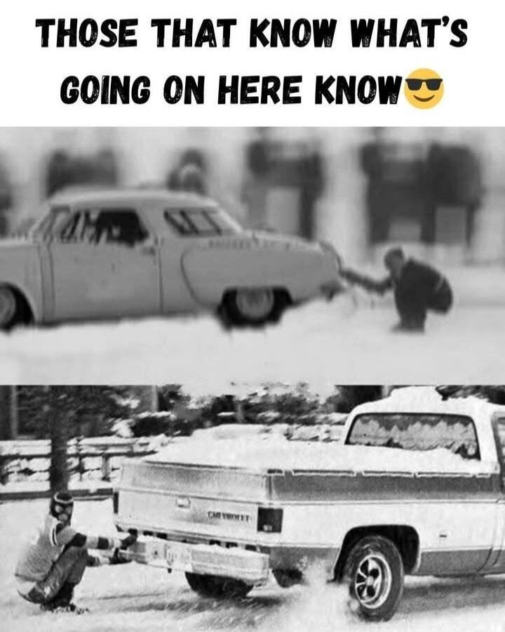 THOSE THAT KNOW WHAT'S GOING ON HERE KNOW 😎