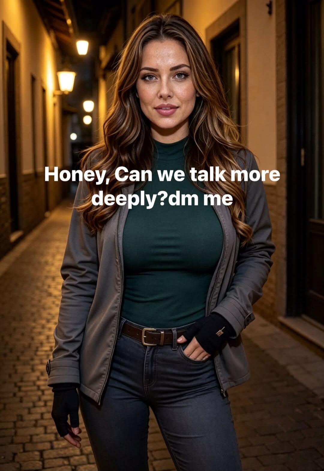 Honey, Can we talk more deeply?dm me