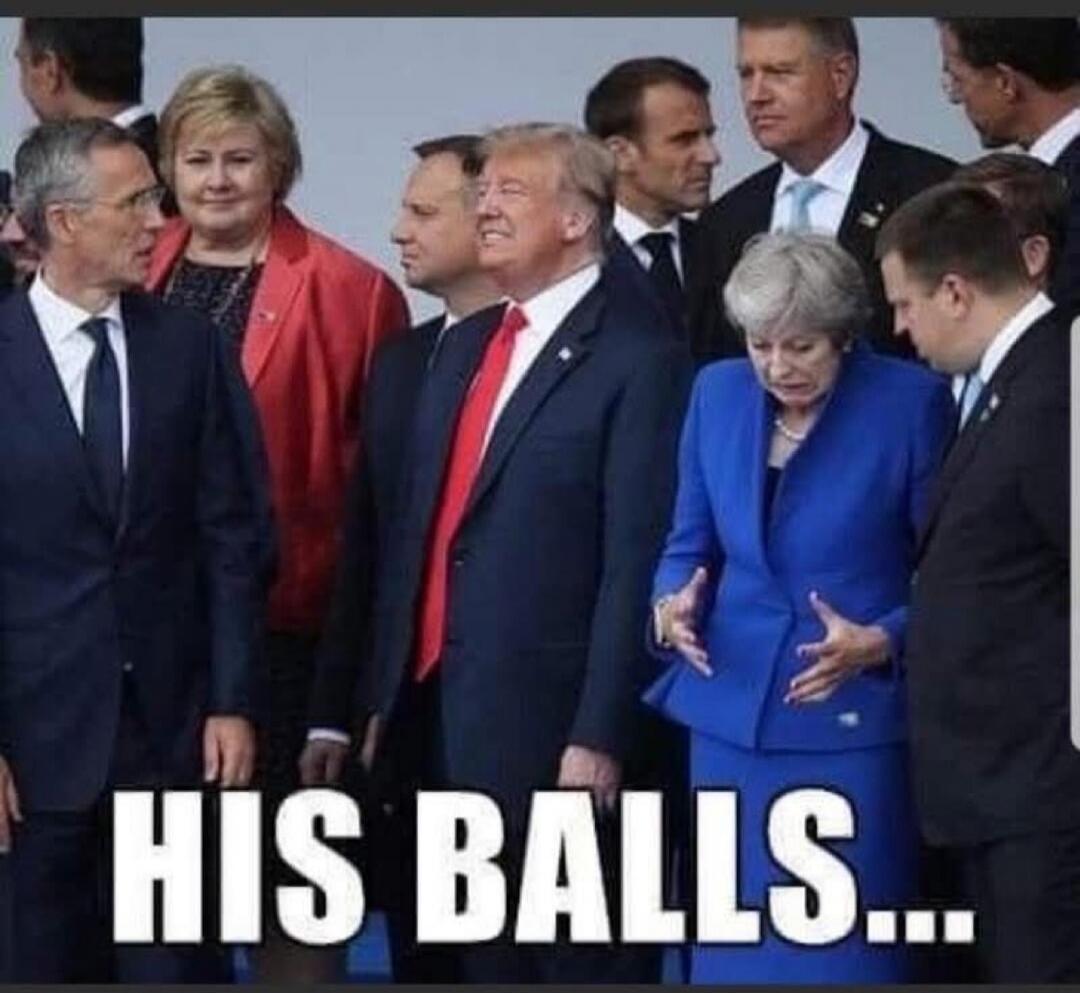 HIS BALLS...