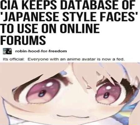 CIA KEEPS DATABASE OF JAPANESE STYLE FACES TO USE ON ONLINE FDRUMS Az