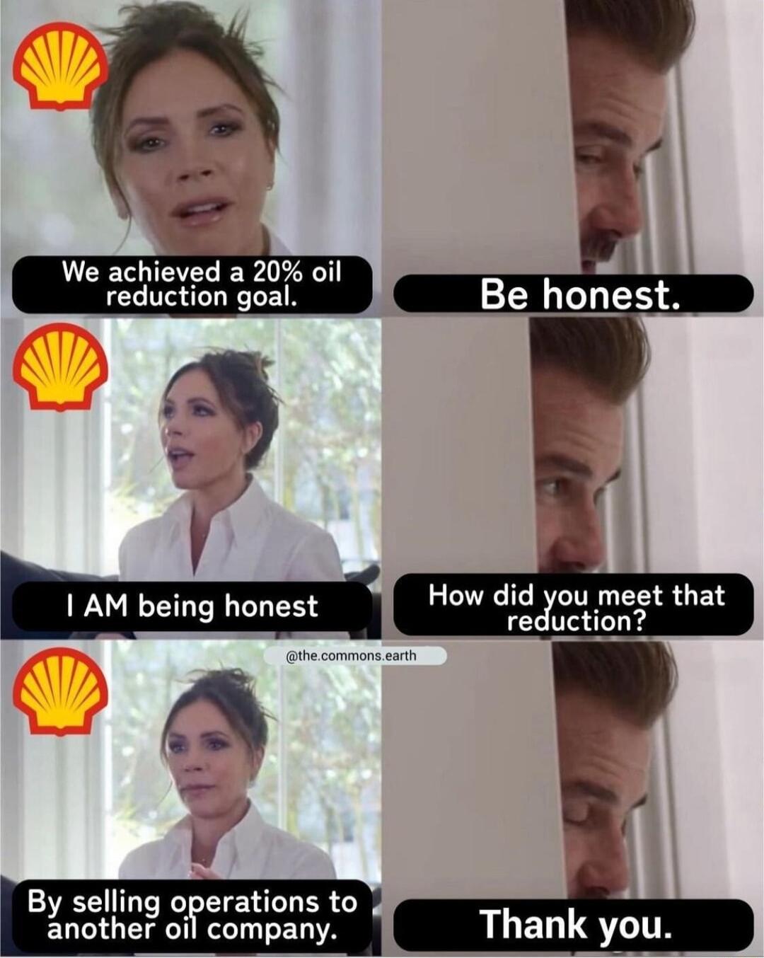 How did you meet that reduction 4 By selling operations to another oil compan Thank you