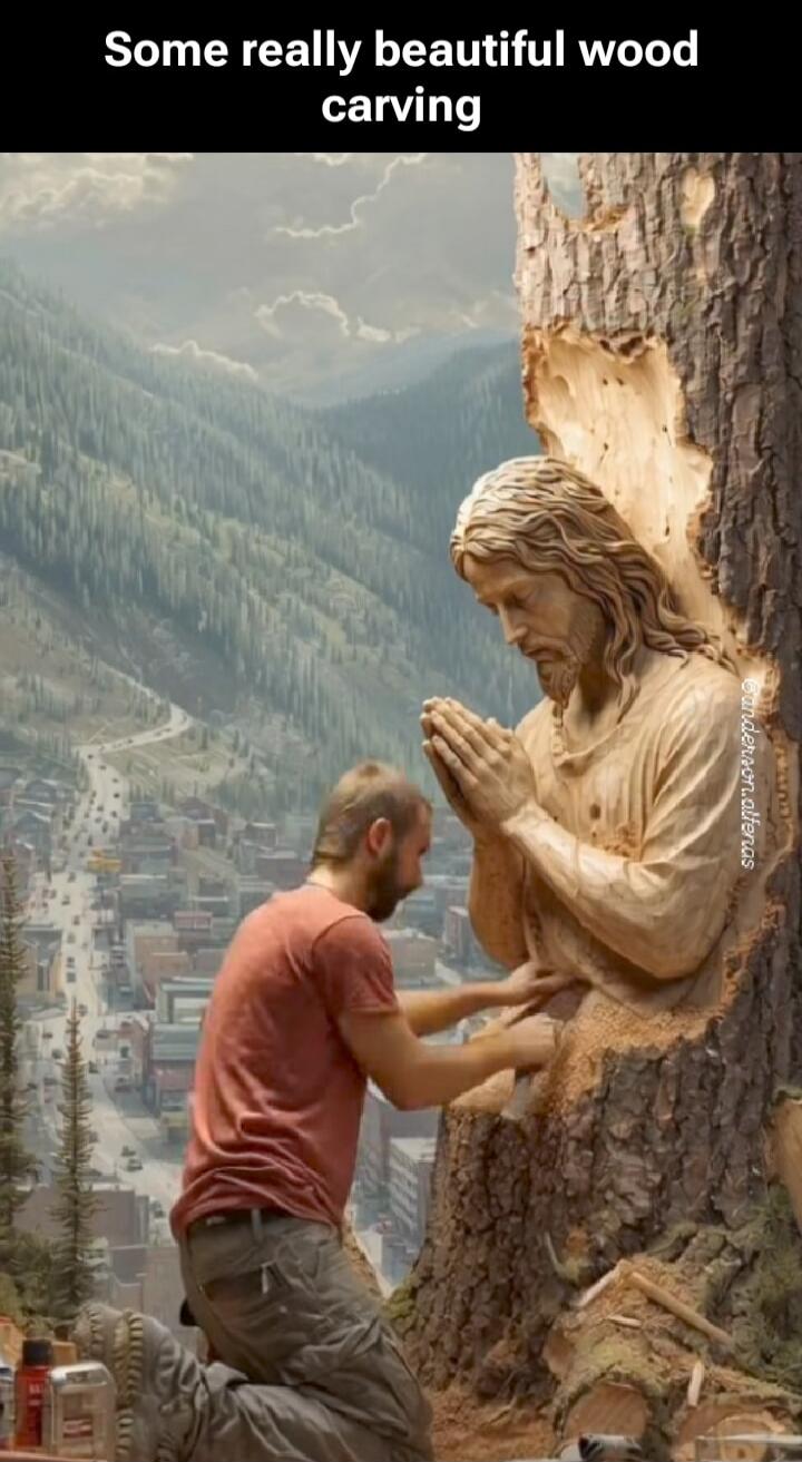 Some really beautiful wood carving