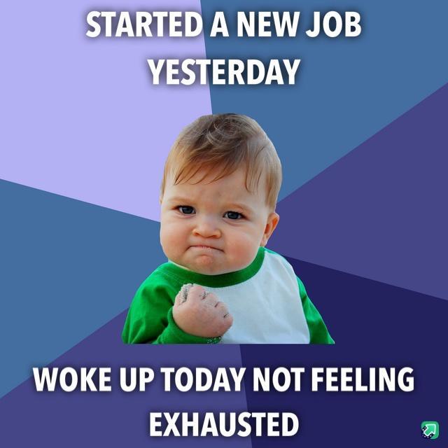 WOKE UP TODAY NOT FEELING EXHAUSTED a