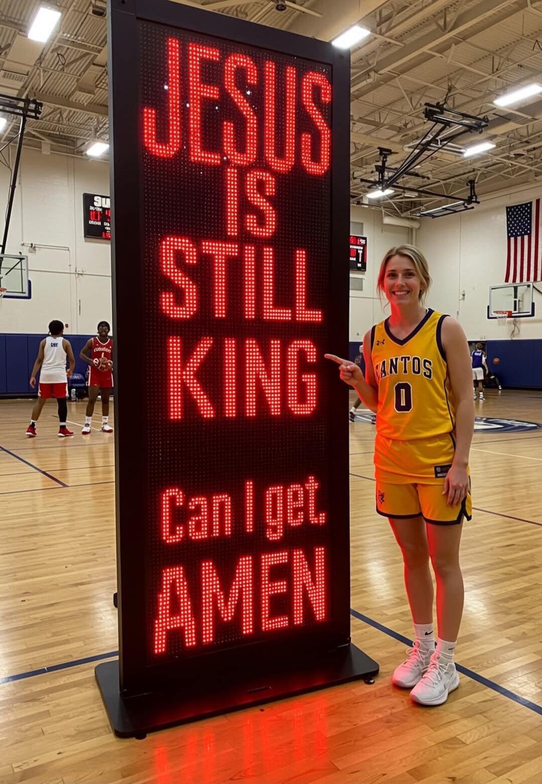 JESUS IS STILL KING Can I get. AMEN