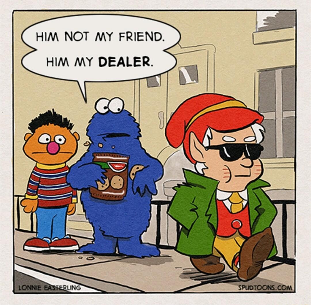 HIM NOT MY FRIEND