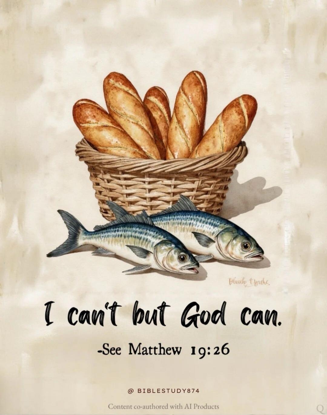I can't but God can.
-See Matthew 19:26