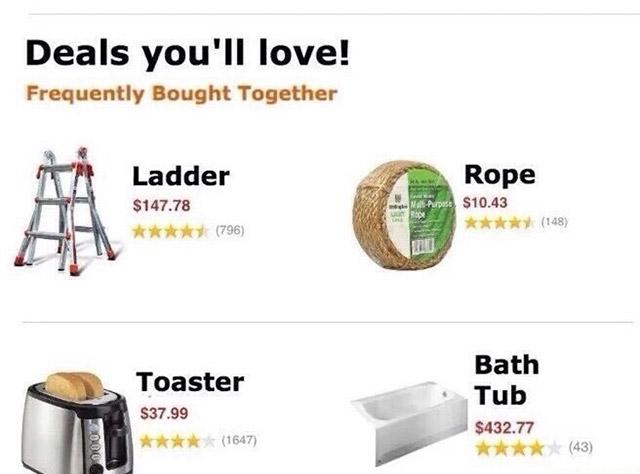 Deals youll love Frequently Bought Together 5 M Ladder 14778 hkkokd Toaster 3799 ko 1647