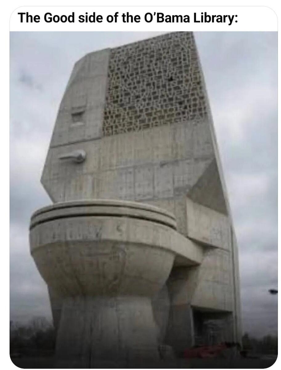 The Good side of the O'Bama Library: