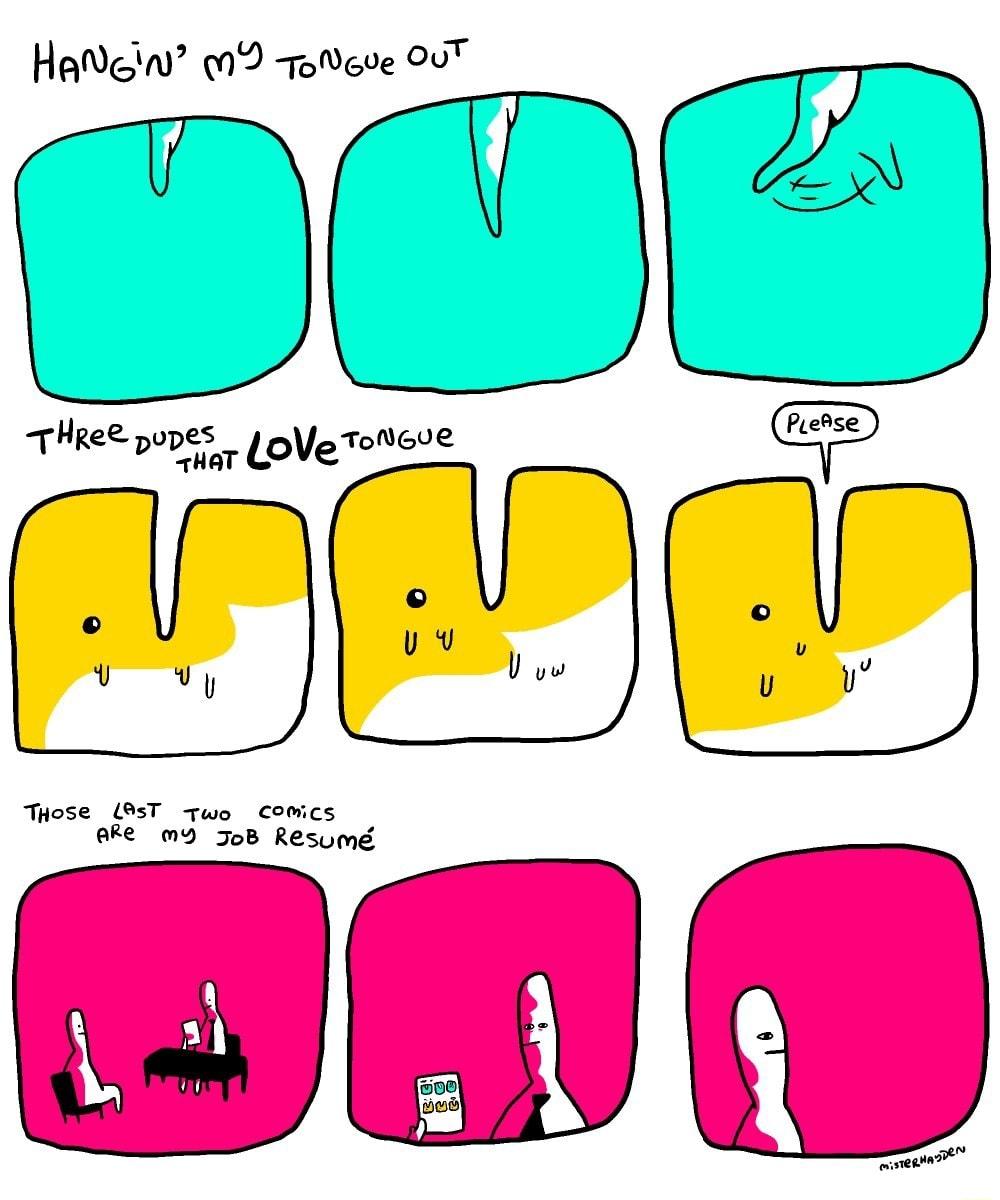 Tomieue OUT j THose 8sT qwo comics 3 ake mY9 JoB Resum