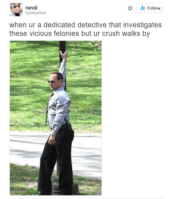 ig ran r 2 Follow when ur a dedicated detective that investigates these vicious felonies but ur crush walks by