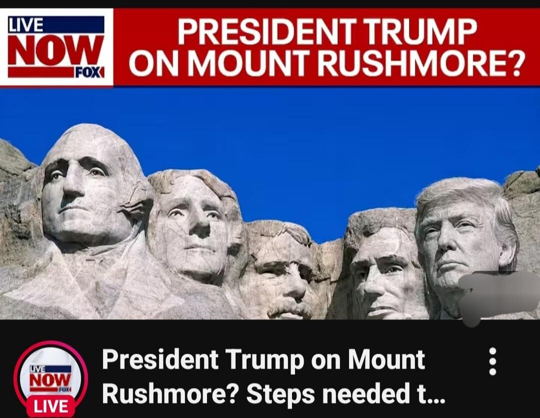 LIVE NOW FOX PRESIDENT TRUMP ON MOUNT RUSHMORE? President Trump on Mount Rushmore? Steps needed to...