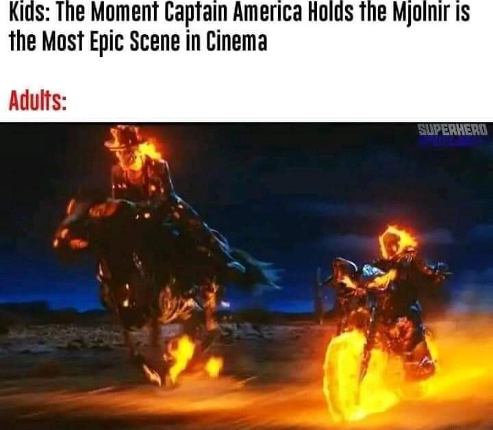 Kias The Moment Captain America Holds the Mjolnir is the Most Epic Scene in Cinema Adults D o