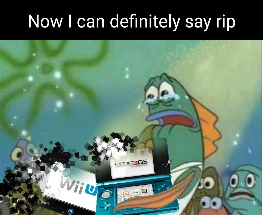 Now can definitely say rip