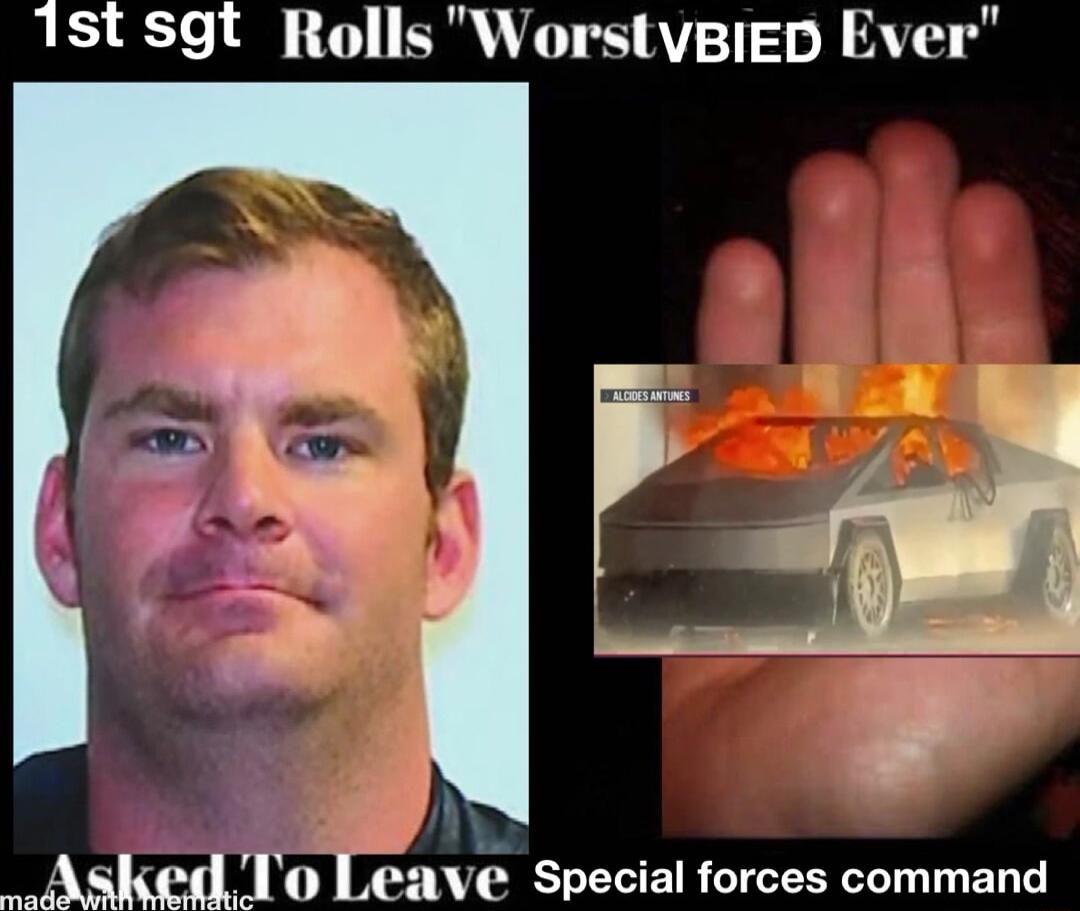 1st sgt Rolls WorstvBiep Ever