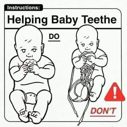 a N7 Helping Baby Teethe
