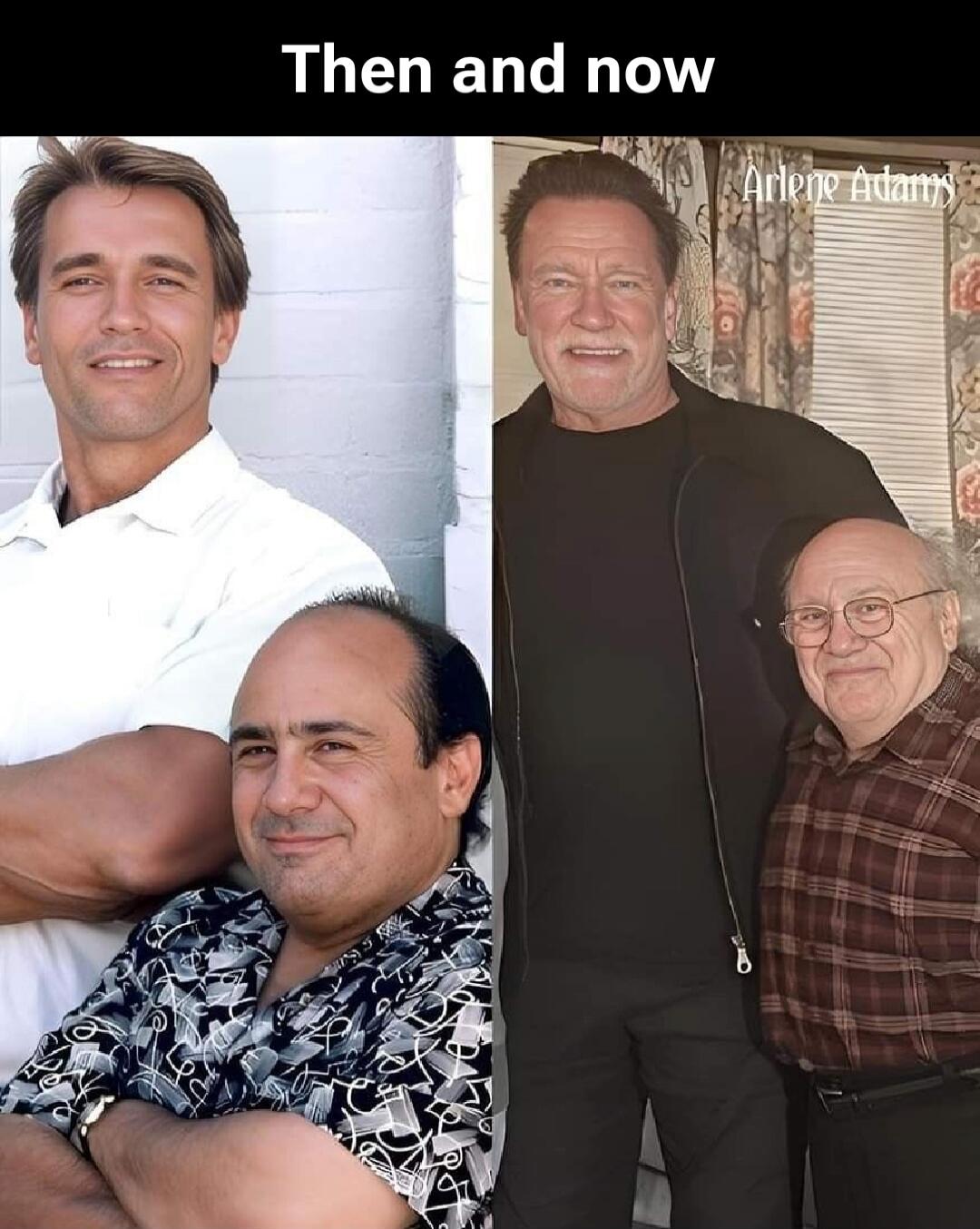 Then and now