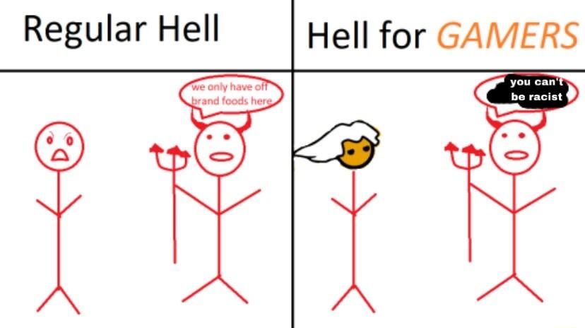 Regular Hell Hell for GAMERS ilfd