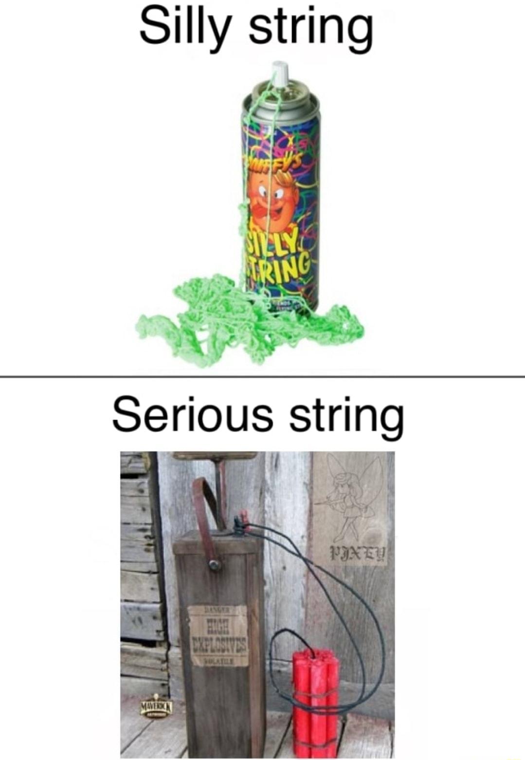 Silly string KL s