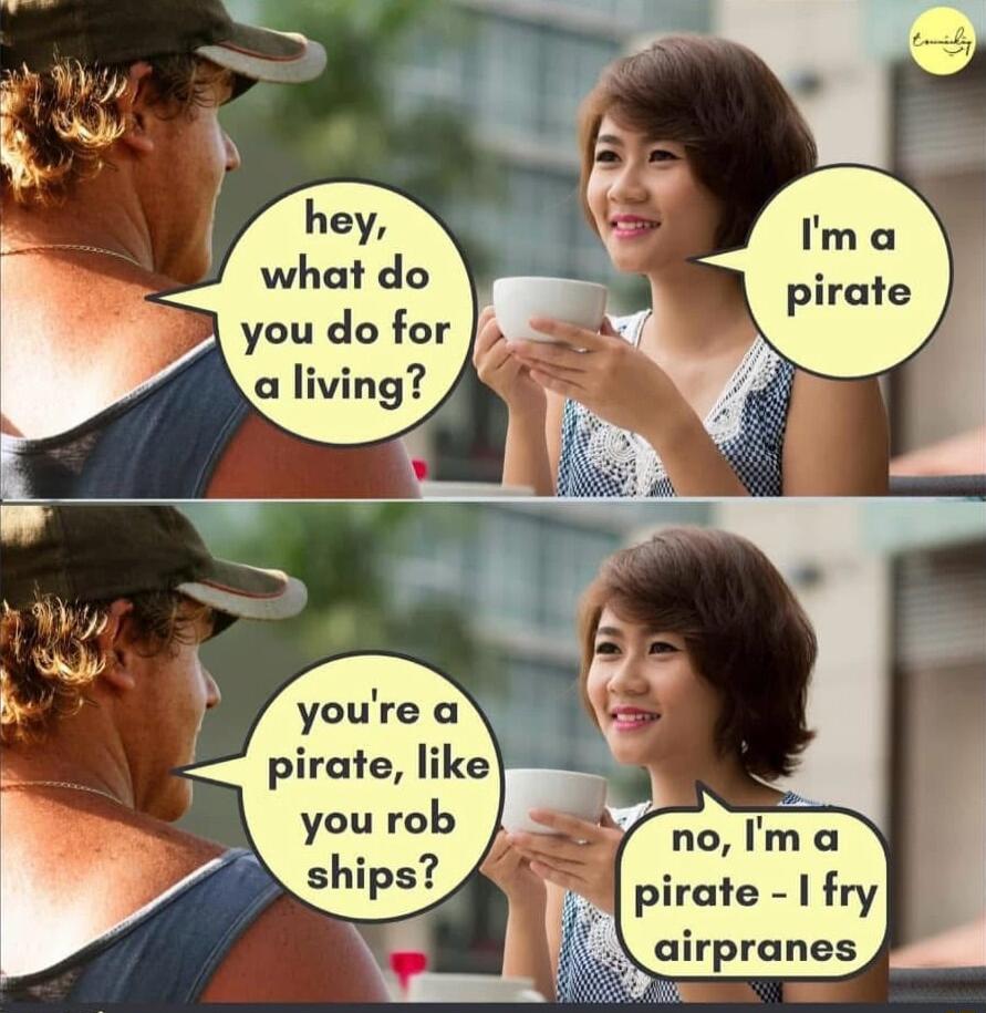 youre a pirate Iike