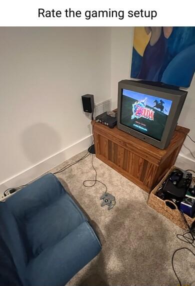 Rate the gaming setup