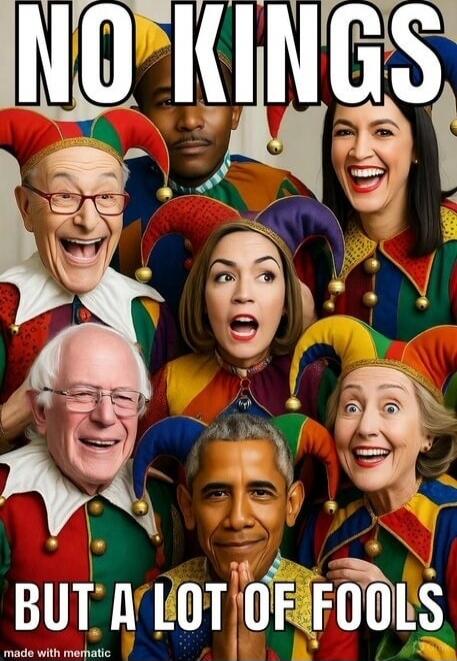 NO KINGS BUT A LOT OF FOOLS