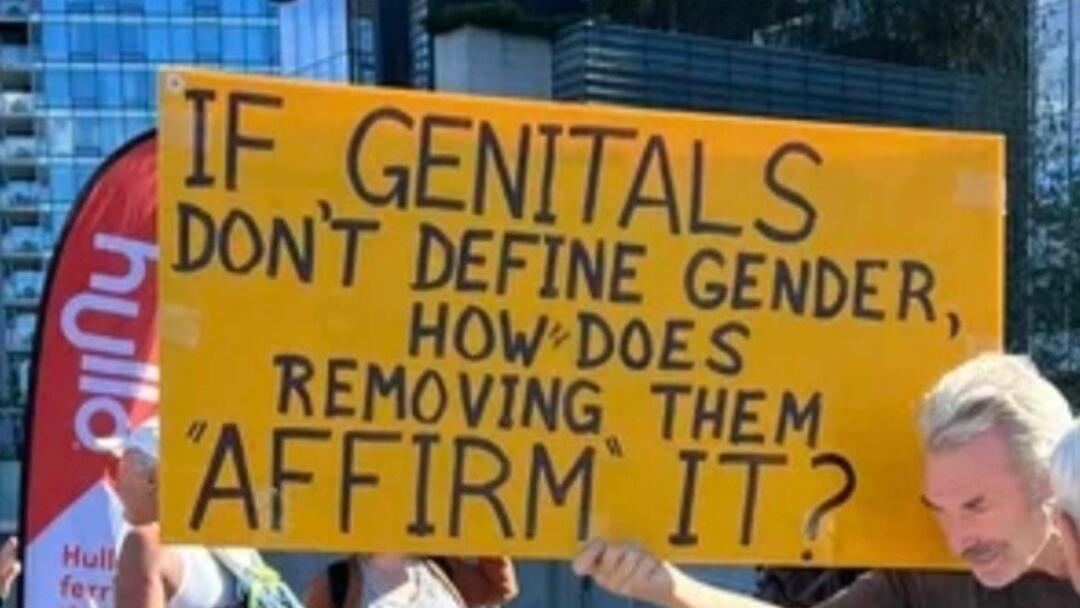 IF GENITALS DON'T DEFINE GENDER, HOW DOES REMOVING THEM 